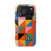 11782934275143465917_4096.jpeg Colorful Geometric Tough iPhone Case — Retro Abstract Pattern