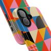 12327008976712970157_4096.jpeg Colorful Geometric Tough iPhone Case — Retro Abstract Pattern